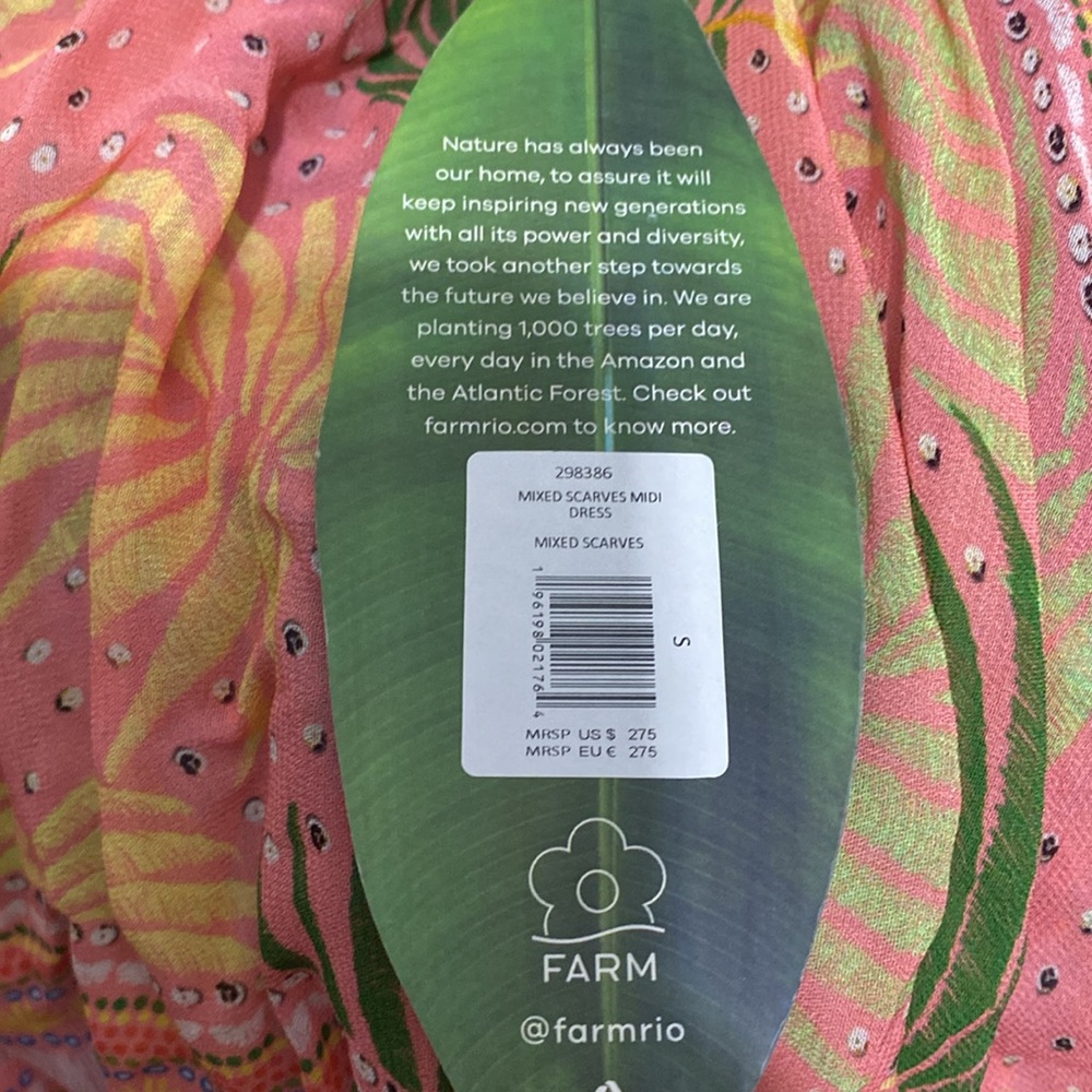 Farm Rio Handkerchief Dress - Picture 2 of 2